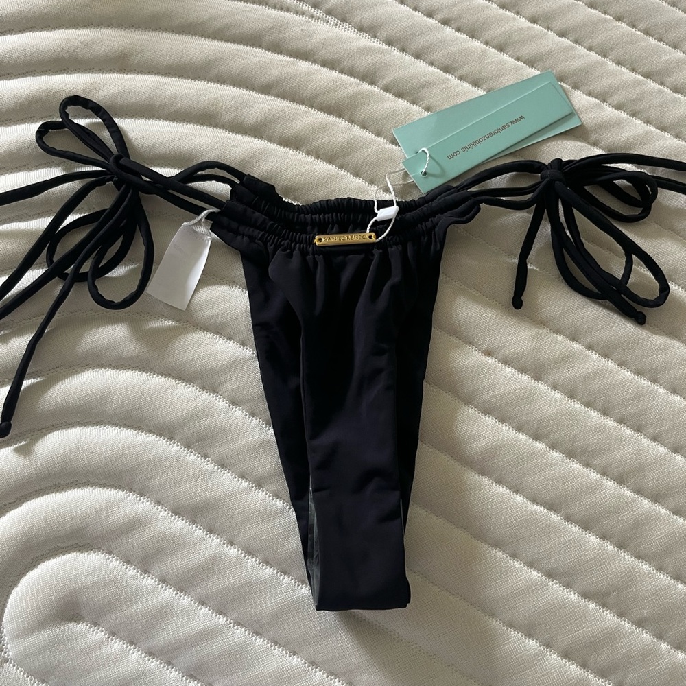 San Lorenzo Thong Bikini - Black
